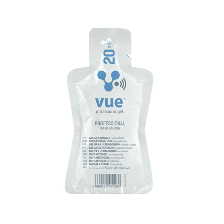 Vue Gel Ultrasonido Esteril en Sachet 20 gr.