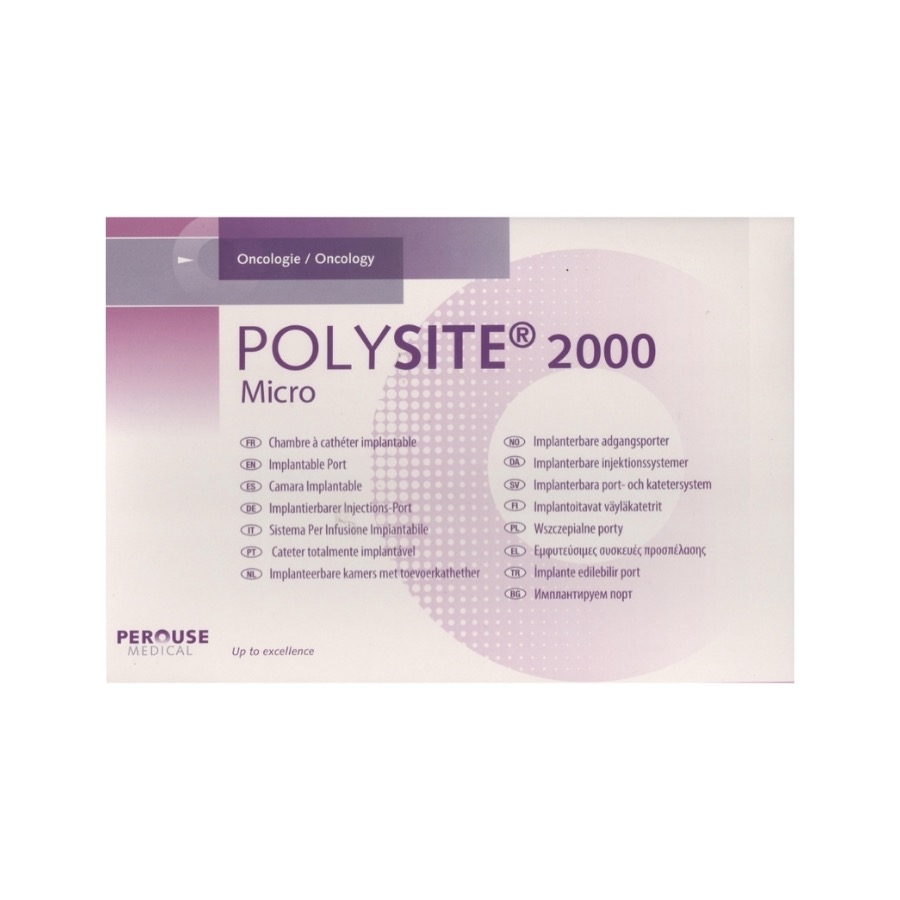 POLYSITE Catéter Puerto de Titanio 5 Fr Micro