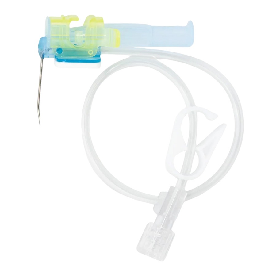 PPS Flow+ Aguja Huber de Seguridad 20 Gauge x 20 mm