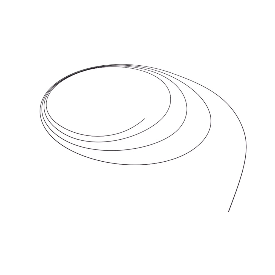 Guía de Nitinol Hidrofílica Negra 0.032 x 150 cm Angulada