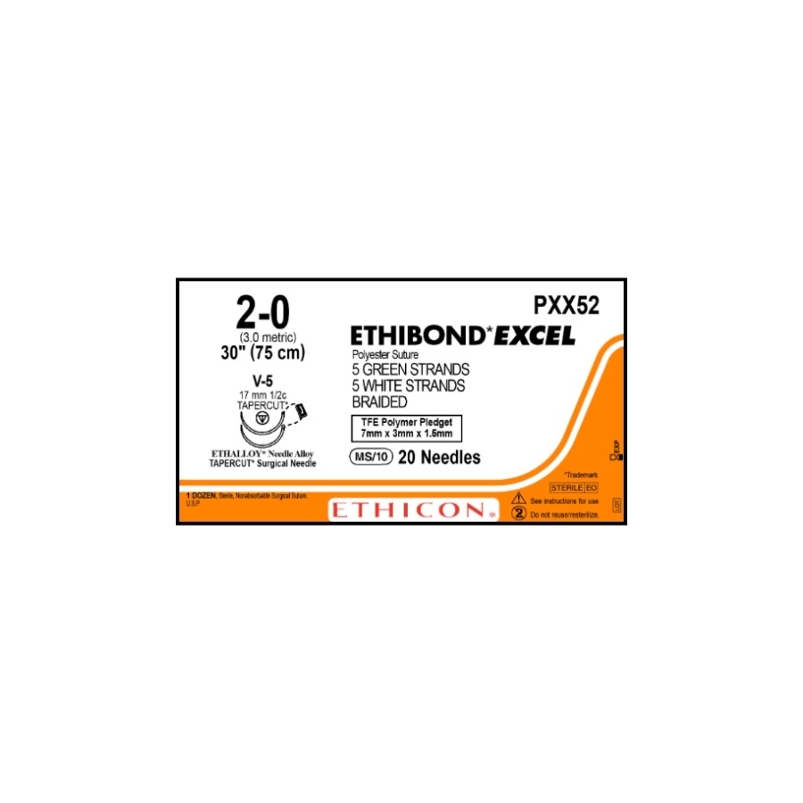 ETHIBONB VERDE TRENZ 2-0 (2V5) CARDIO