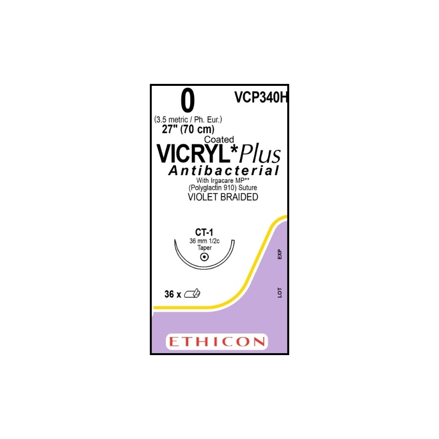 VICRYL VIOLETA TRENZADO 0 (CT1) CIERRE