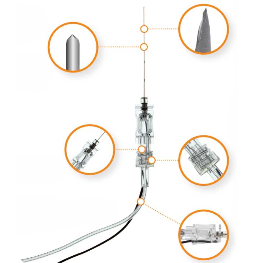 Echoplex+ Aguja para Plexo 22 Gauge x 50 mm